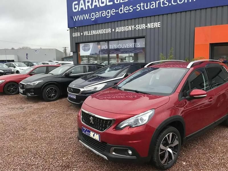 Rouge Occasion 2019 Peugeot 2008 Allure SUV | 13 980 € (Prix juste) - Image 1/4