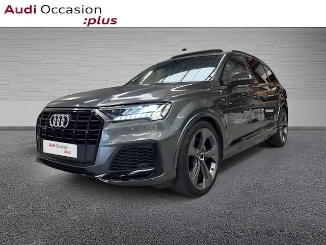 Gris daytona nacré Utilisé 2020 Audi Q7 S-Line SUV | 52 900 € (Prix cher) - Image 1/4