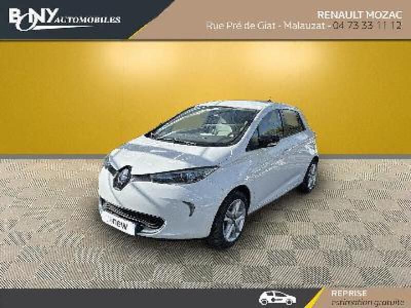 Blanc Occasion 2018 Renault Zoe Zen Citadine | 7 490 € (Prix juste) - Image 1/4