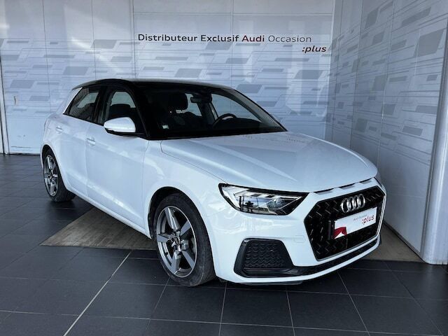 Blanc glacier métallisé Utilisé 2022 Audi A1 Sportback Advanced Plus Citadine | 22 900 € (Prix juste) - Image 1/4