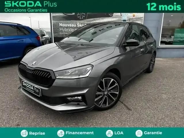 Gris Occasion 2022 Skoda Fabia Monte Carlo Berline | 18 480 € (Prix assez cher) - Image 1/4