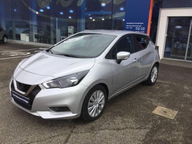 Gris Utilisé 2022 Nissan Micra Citadine | 13 990 € (Prix juste) - Image 1/4