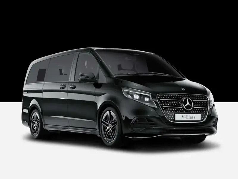 Noir Utilisé 2025 Mercedes V300 Avantgarde Monospace | 86 143 € - Image 1/4