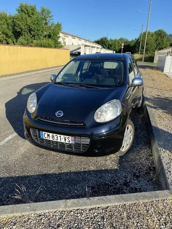 Bleu Utilisé 2012 Nissan Micra Acenta Citadine | 6 300 € (Prix juste) - Image 1/4