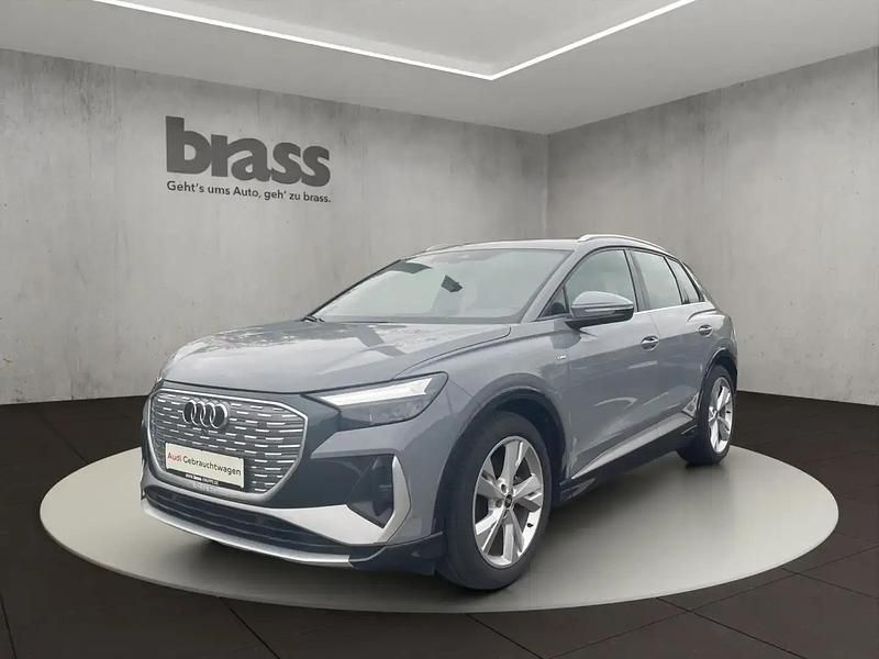 Gris Utilisé 2022 Audi Q4 e-tron Sport SUV | 23 800 € (Super prix) - Image 1/4
