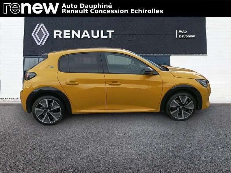 Occasion Peugeot e-208 GT 100 kW (136 ch) 2022 Jaune Citadine