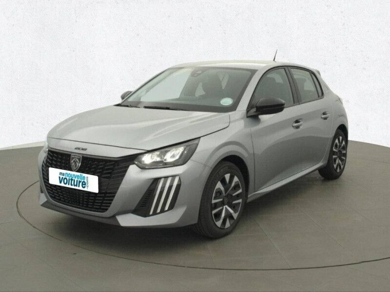Gris Utilisé 2024 Peugeot 208 Active Citadine | 18 900 € (Prix juste) - Image 1/4