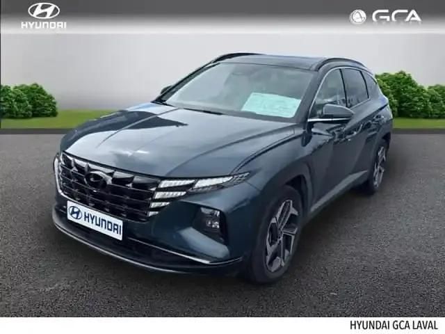 Teal blue métal Utilisé 2021 Hyundai Tucson SUV | 32 990 € - Image 1/4