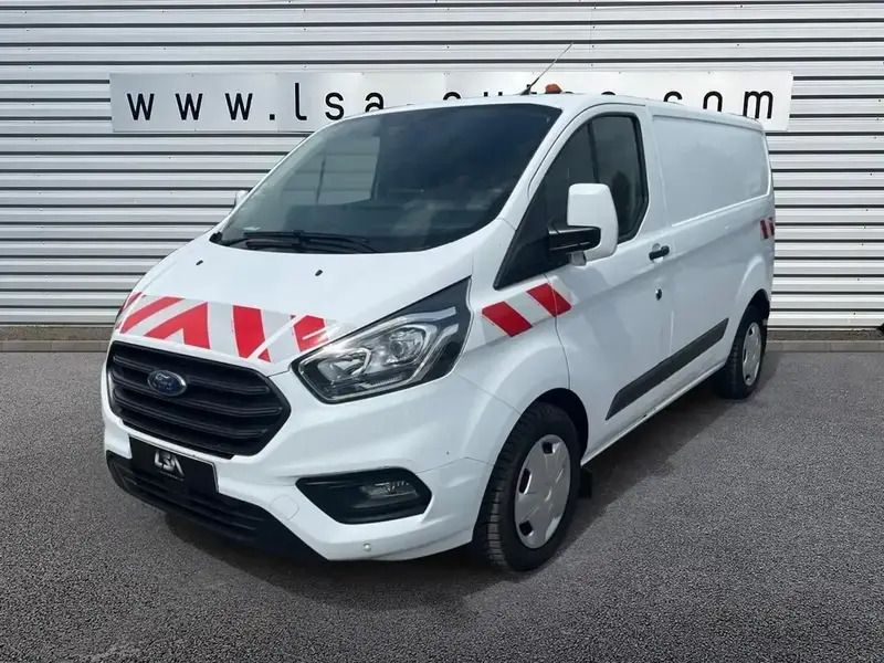 Blanc Utilisé 2020 Ford Transit Custom Business Edition Van | 24 980 € (Prix juste) - Image 1/4