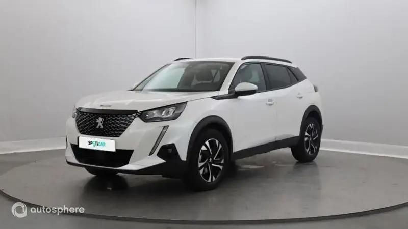 Blanc Utilisé 2021 Peugeot 2008 Allure SUV | 15 999 € (Prix juste) - Image 1/4