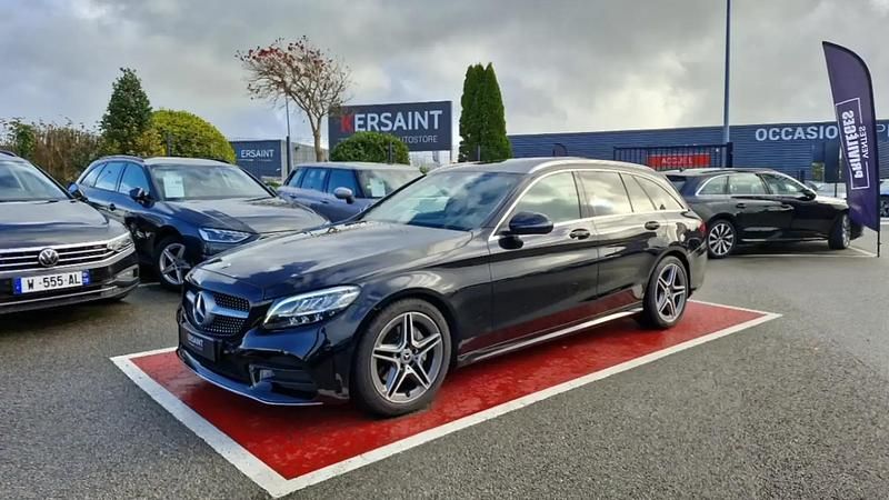 Noir Utilisé 2019 Mercedes 220 AMG line Break | 25 490 € (Bon prix) - Image 1/4