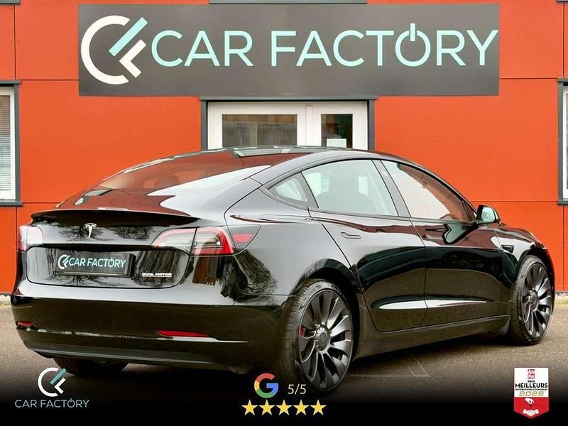 Occasion Tesla Model 3 Performance 392 kW (533 ch) 2022 Noir Berline