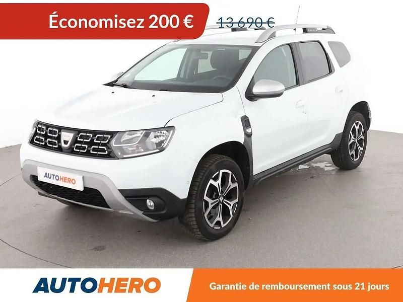 Blanc Utilisé 2020 Dacia Duster Prestige SUV | 13 190 € (Bon prix) - Image 1/2