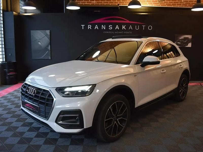 Blanc Occasion 2020 Audi Q5 S-Line SUV | 28 990 € (Prix cher) - Image 1/4