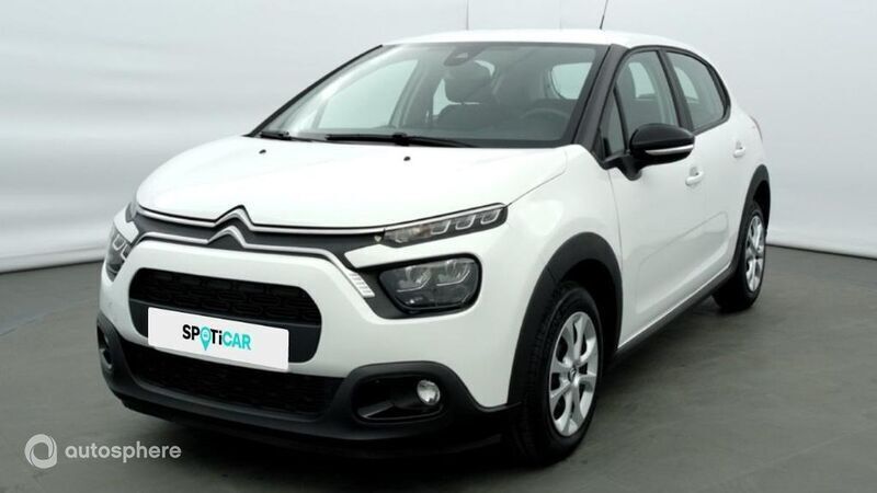 Blanc Occasion 2021 Citroën C3 Business Class Citadine | 10 779 € (Prix juste) - Image 1/4