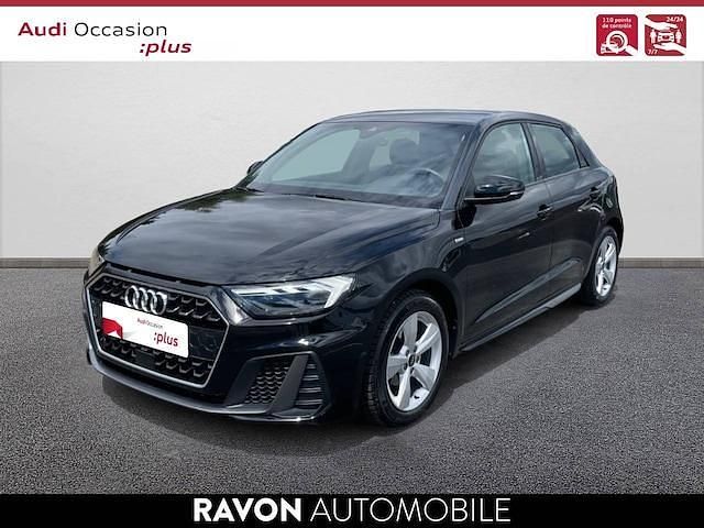 Noir mythe métallisé Utilisé 2022 Audi A1 Sportback S-Line Citadine | 20 490 € (Bon prix) - Image 1/4
