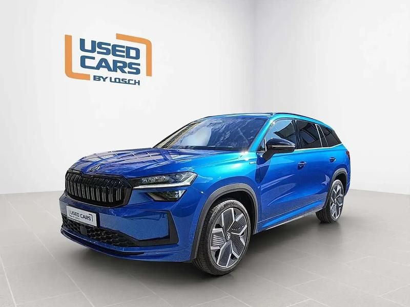 Bleu Utilisé 2025 Skoda Kodiaq SportLine SUV | 54 348 € (Prix assez cher) - Image 1/4