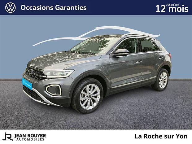 Gris Utilisé 2022 VW T-Roc Style SUV | 25 990 € (Prix juste) - Image 1/4