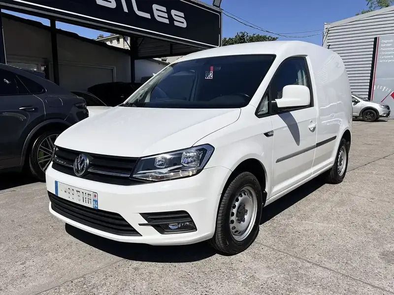 Blanc Utilisé 2017 VW Caddy Monospace | 14 800 € - Image 1/4