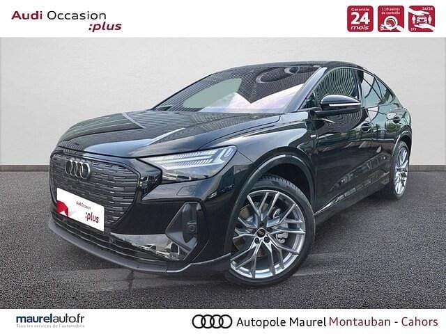 Noir mythe métallisé Utilisé 2024 Audi Q4 Sportback e-tron Design SUV | 48 890 € - Image 1/4