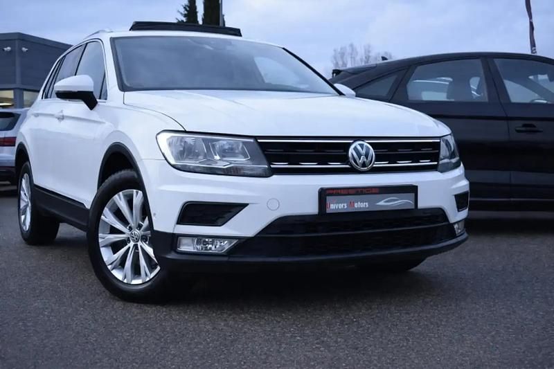 Blanc Occasion 2016 VW Tiguan Trendline SUV | 16 900 € (Prix assez cher) - Image 1/4