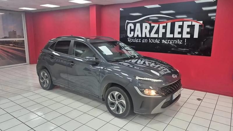 Gris Occasion 2021 Hyundai Kona SUV | 14 990 € (Super prix) - Image 1/4