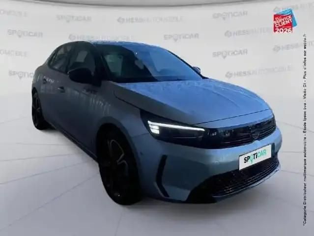 Occasion Opel Corsa GSe 102 ch (75 kW) 2025 Gris kristall métallisé/toit noir karbon Berline