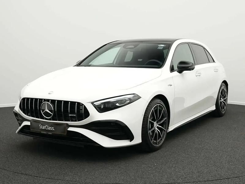 Blanc Utilisé 2024 Mercedes A35 AMG AMG Berline | 50 246 € (Prix assez cher) - Image 1/4