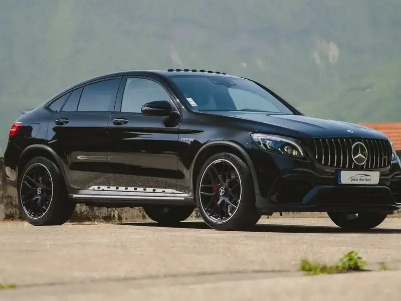 Noir Utilisé 2018 Mercedes GLC63 AMG AMG Coupé | 66 900 € (Prix juste) - Image 1/4