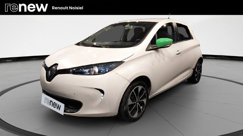 Blanc Utilisé 2018 Renault Zoe Intens Citadine | 11 990 € (Prix cher) - Image 1/4