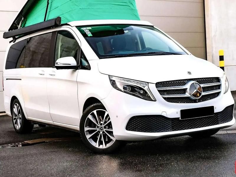 Blanc Utilisé 2022 Mercedes V300 Marco Polo Monospace | 74 450 € - Image 1/4