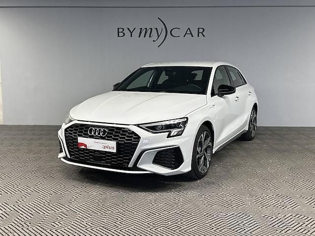 Blanc glacier métallisé Utilisé 2024 Audi A3 Sportback e-tron S-Line Berline | 36 168 € (Prix juste) - Image 1/4