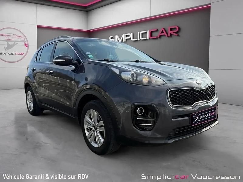 Gris Utilisé 2017 Kia Sportage Active SUV | 11 980 € (Prix juste) - Image 1/4