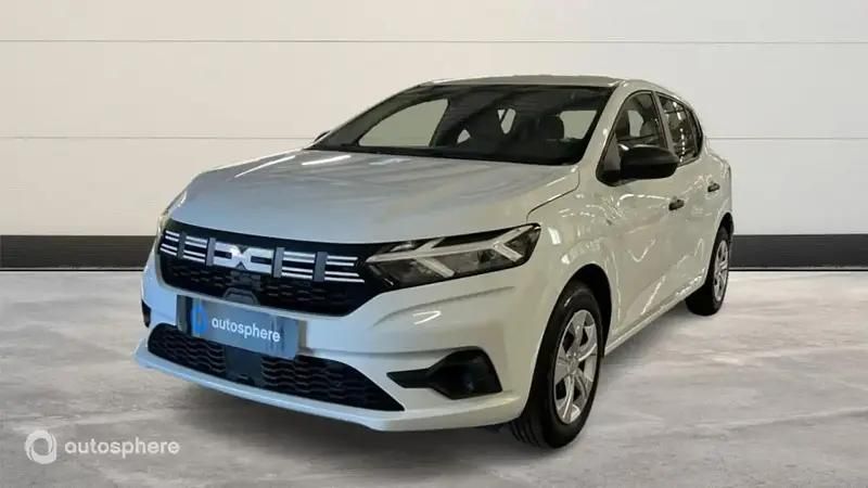 Blanc Utilisé 2023 Dacia Sandero Essentiel Citadine | 13 999 € (Prix juste) - Image 1/4