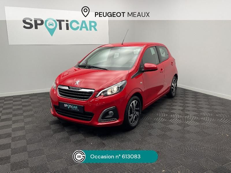 Rouge Utilisé 2022 Peugeot 108 Allure Citadine | 10 990 € (Prix juste) - Image 1/4