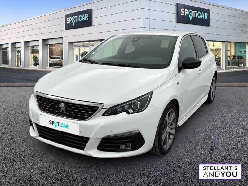 Blanc Occasion 2021 Peugeot 308 GT Berline | 14 990 € (Bon prix) - Image 1/4