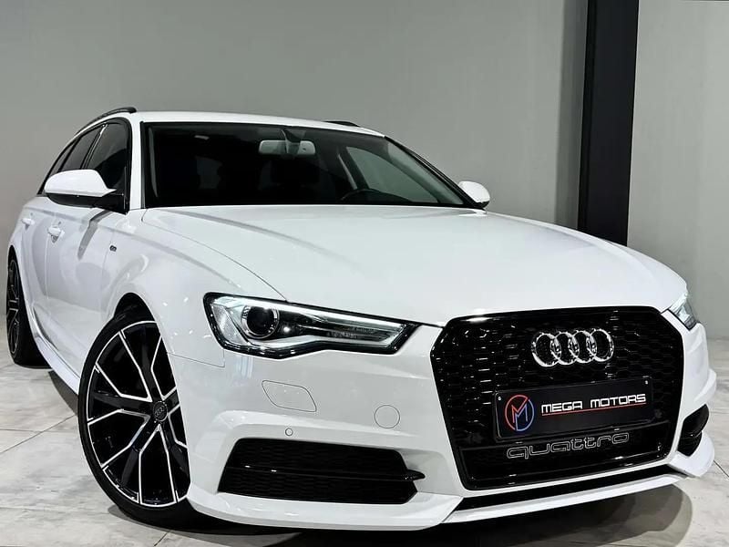 Blanc Utilisé 2017 Audi A6 Sport Break | 24 900 € (Super prix) - Image 1/4