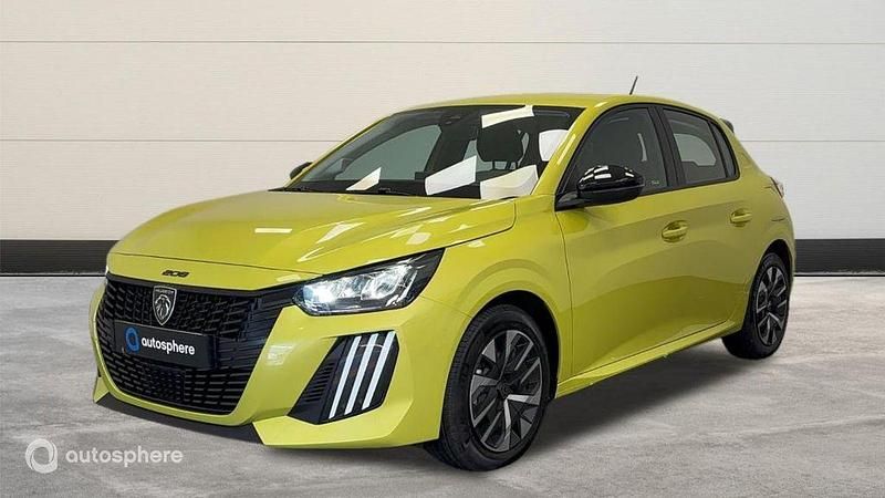 Jaune Nouvelle 2024 Peugeot 208 Active Citadine | 19 799 € (Bon prix) - Image 1/4