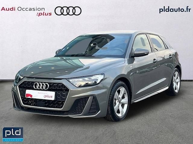 Gris chronos métallisé Utilisé 2021 Audi A1 Sportback S-Line Citadine | 20 490 € (Bon prix) - Image 1/4