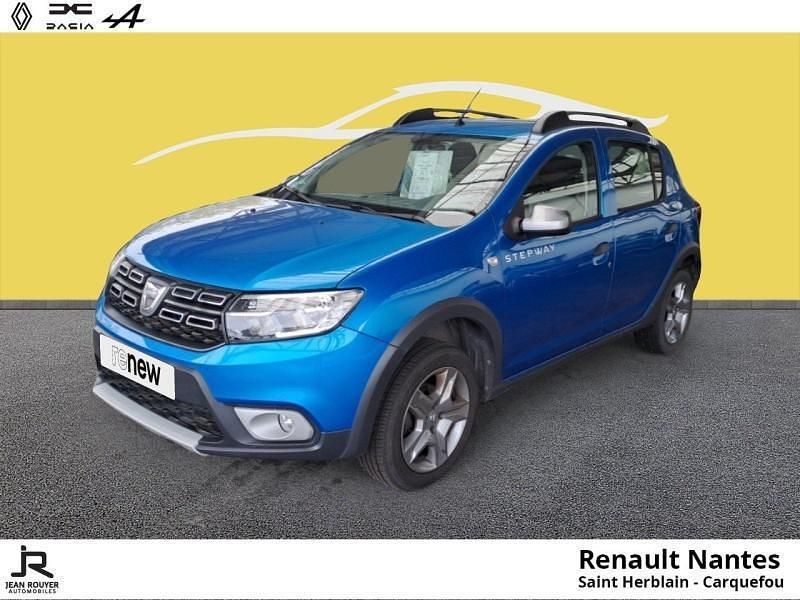 Bleu Utilisé 2020 Dacia Sandero Stepway Citadine | 11 990 € - Image 1/4