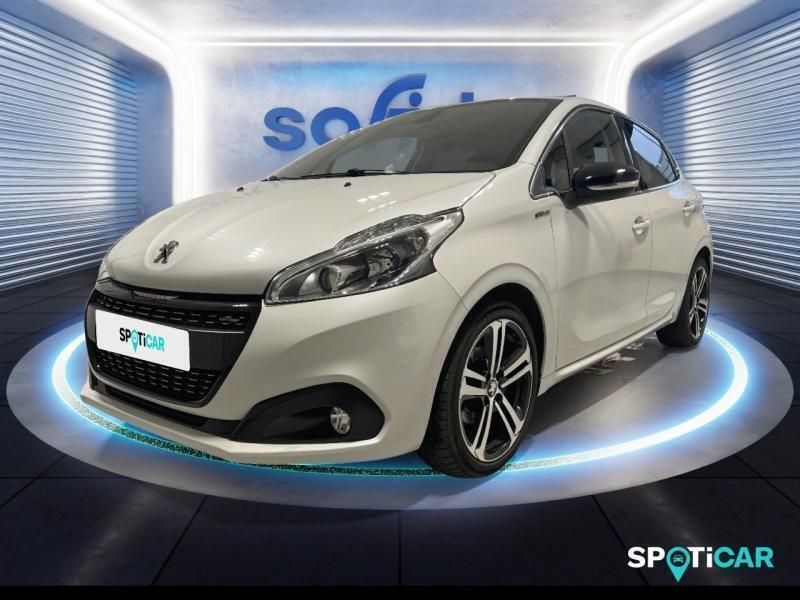 Blanc Utilisé 2019 Peugeot 208 GT-line Citadine | 11 890 € (Bon prix) - Image 1/3