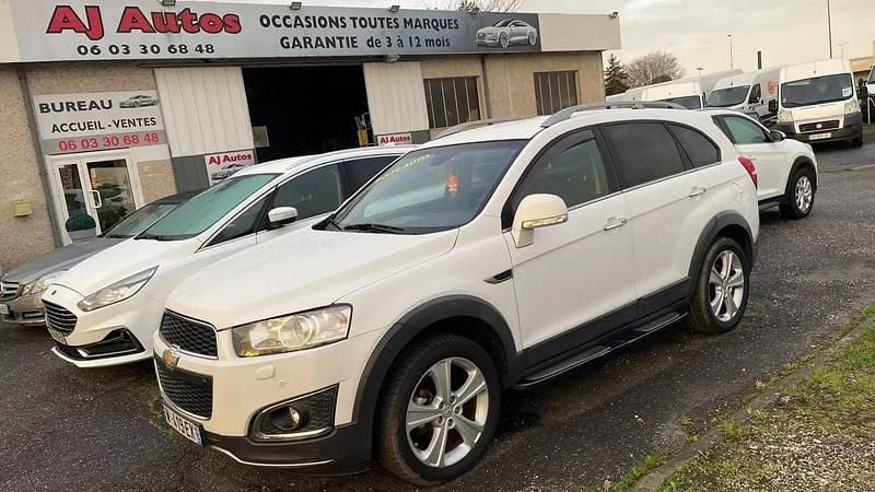 Blanc Occasion 2014 Chevrolet Captiva LTZ SUV | 12 490 € - Image 1/4
