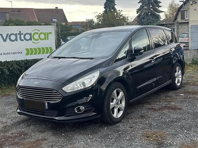 Noir Utilisé 2015 Ford S-MAX S Monospace | 10 900 € (Prix cher) - Image 1/4