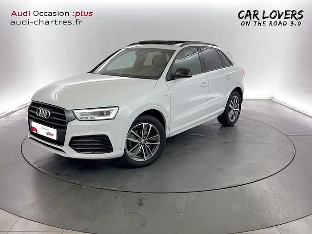 Occasion Audi Q3 Exclusive 150 ch (110 kW) 2018 Blanc glacier métallisé SUV