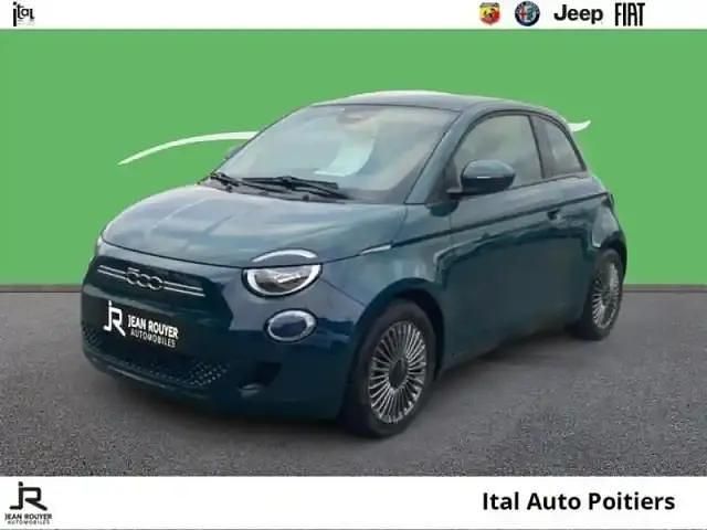 Ocean green métal Utilisé 2022 Fiat 500e Berline | 14 990 € - Image 1/4
