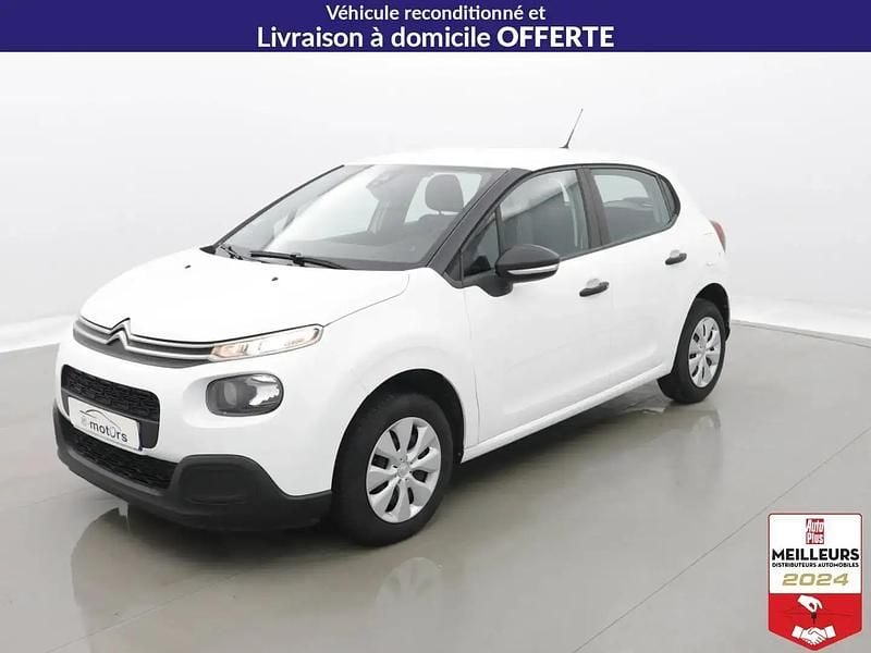 Blanc Utilisé 2019 Citroën C3 Live Citadine | 8 000 € - Image 1/4