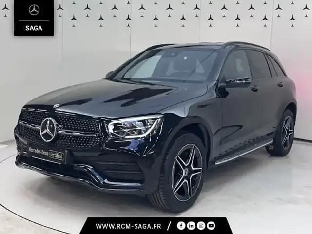 Noir Occasion 2022 Mercedes GLC300 AMG line SUV | 46 800 € (Super prix) - Image 1/4