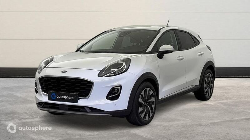 Blanc Utilisé 2023 Ford Puma Titanium SUV | 20 299 € (Bon prix) - Image 1/4