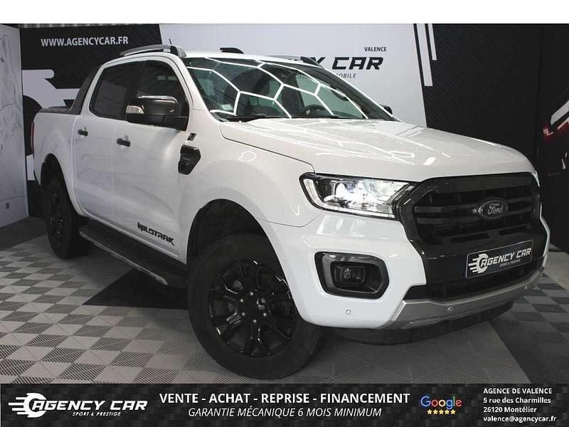 Occasion Ford Ranger Wildtrack 170 ch (125 kW) 2021 Blanc Pick-up