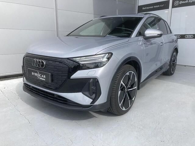 Argent fleuret métallisé Utilisé 2025 Audi Q4 e-tron S-Line SUV | 63 521 € (Prix assez cher) - Image 1/4